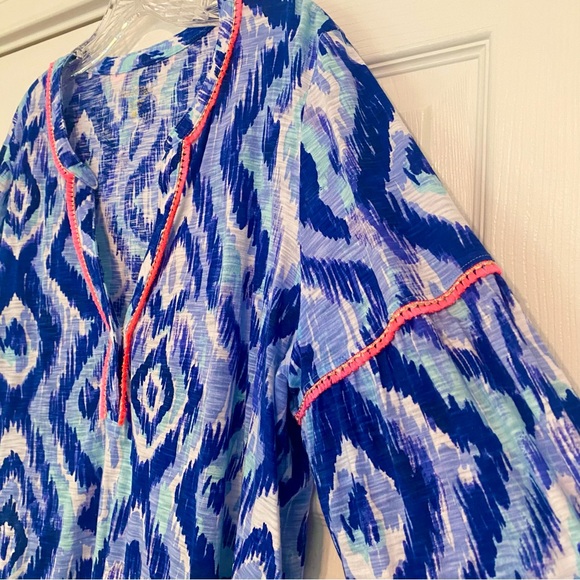 EUC Lilly Pulitzer Kalissa Cotton Knit Tunic Skipped A Beach L - Picture 6 of 15